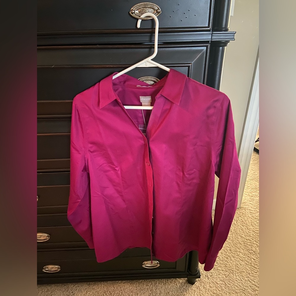 No Iron Sateen Carioline Shirt